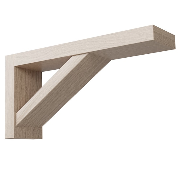 Designs Of Distinction Lexington Bar Bracket - White Oak 01605006WK1 - main
